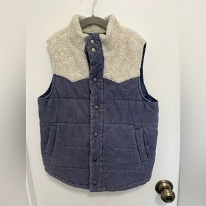 Cat & Jack boys blue puffy vest